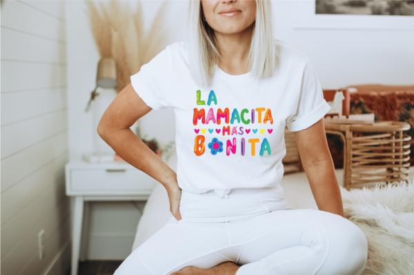 Dámske tričko
LA MAMACITA MÁS BONITA